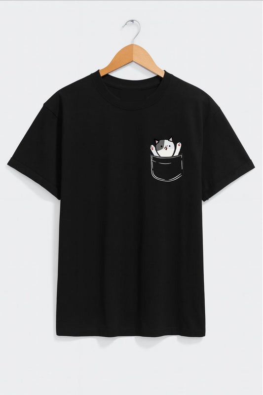 Pocket Cat knot Black