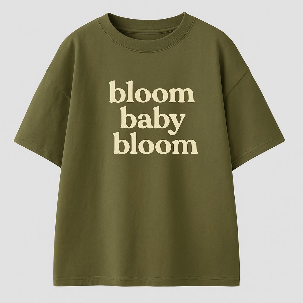 Bloom Baby Bloom Oversized Tshirt