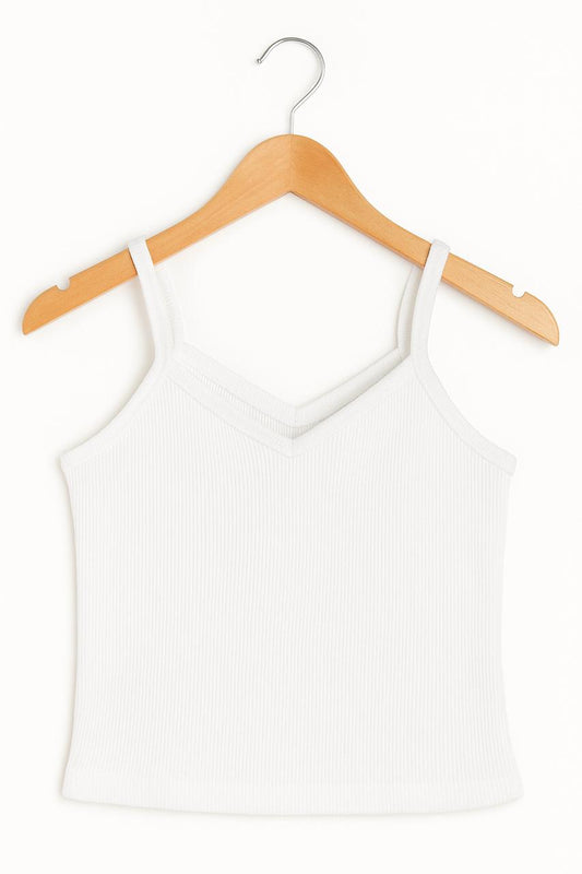 Deep V neck Camie Top