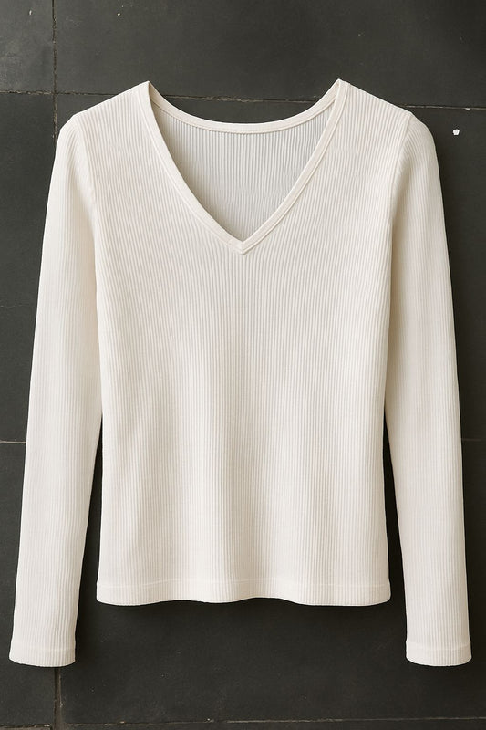 v neck top