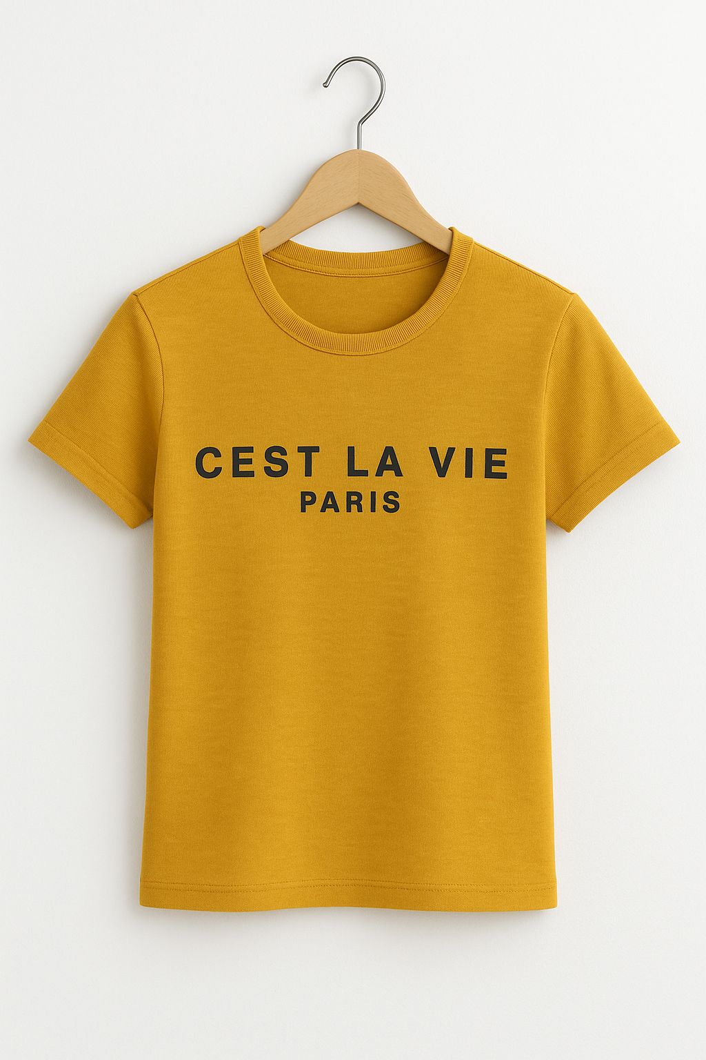 Cest La Vie Paris Round Neck