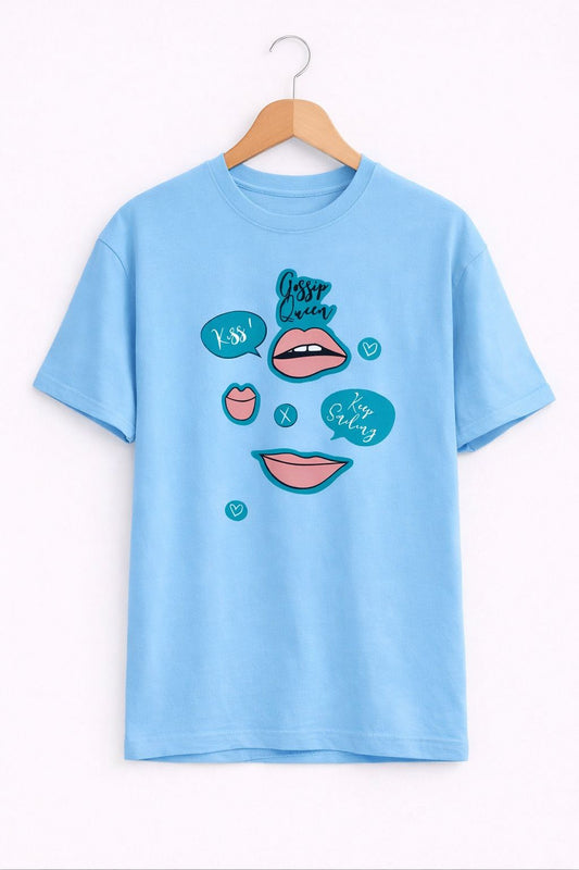 Red lip tee