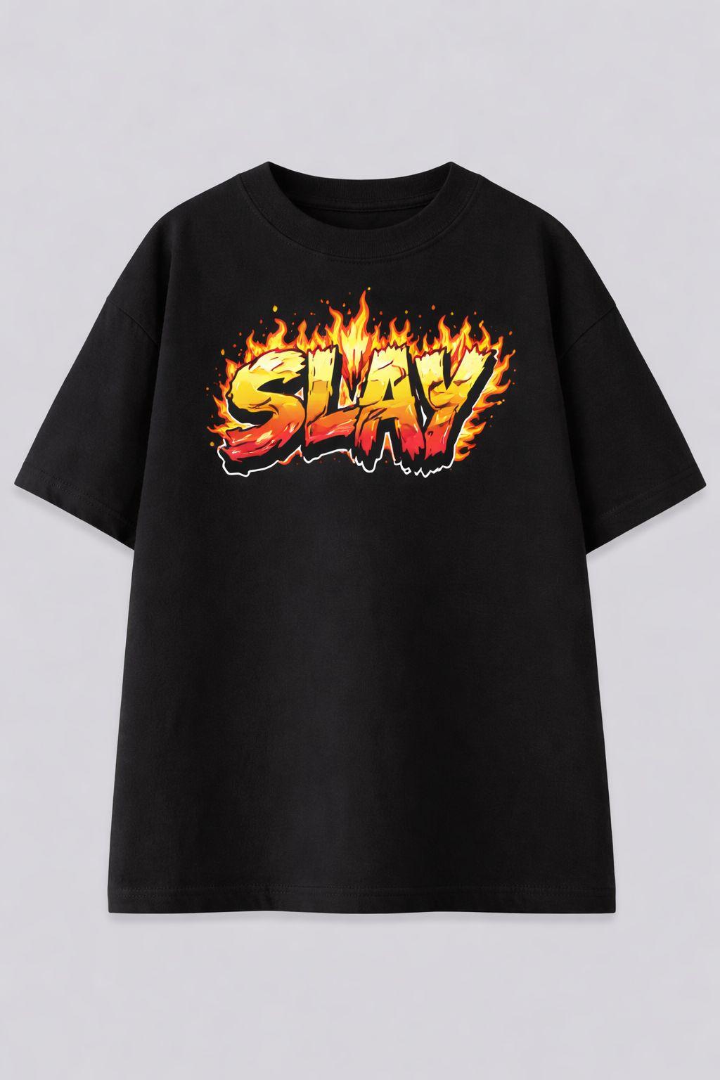 Slay Statement Oversized Tee