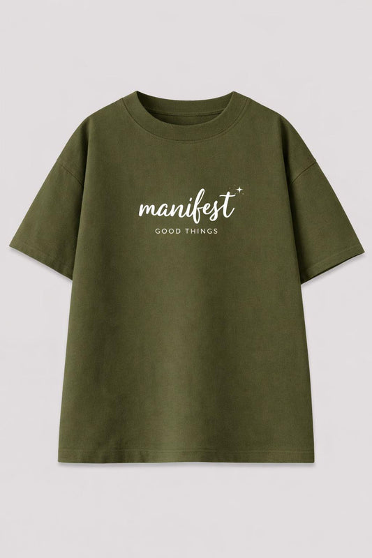 Manifest Signature Oversized Tee
