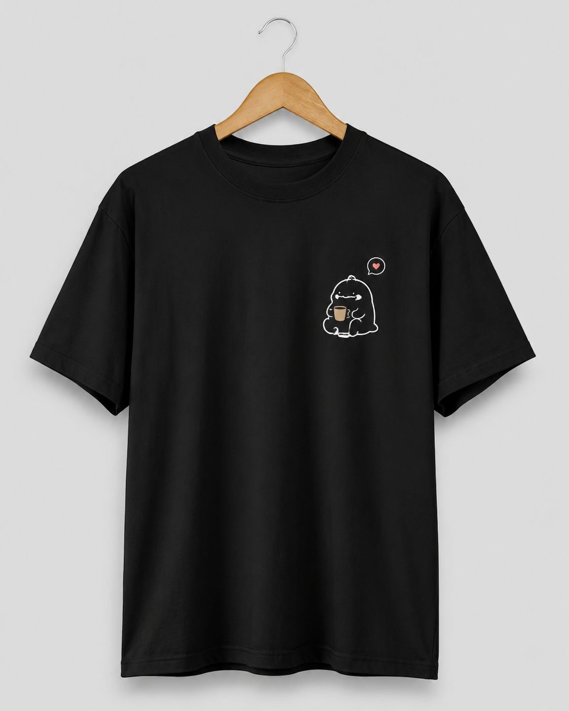 Lazy Coffee Club Regular Fit T-Shirt