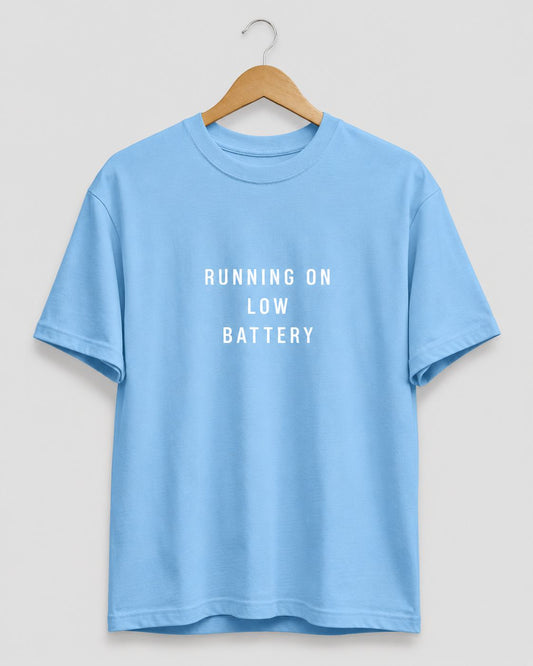 Running On Low Battery Regular Fit T-Shirt