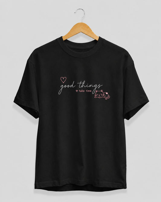Good Things heart Regular Fit T-Shirt