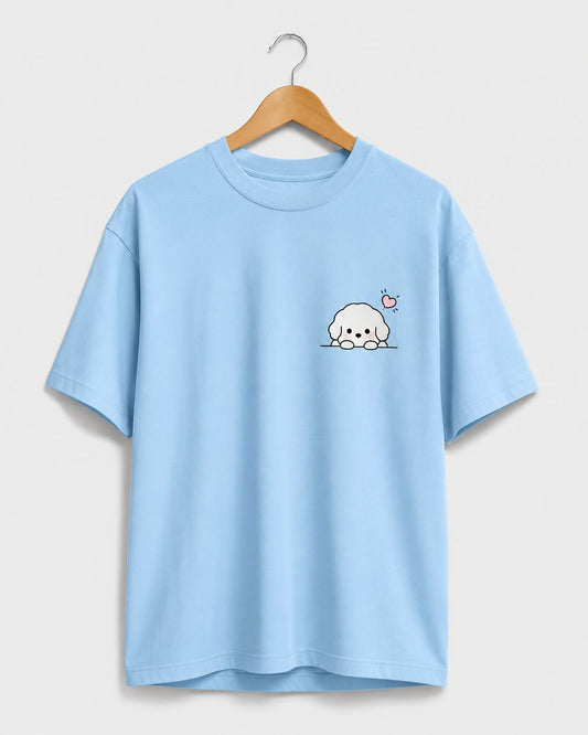 Peekaboo Puppy Regular Fit T-Shirt