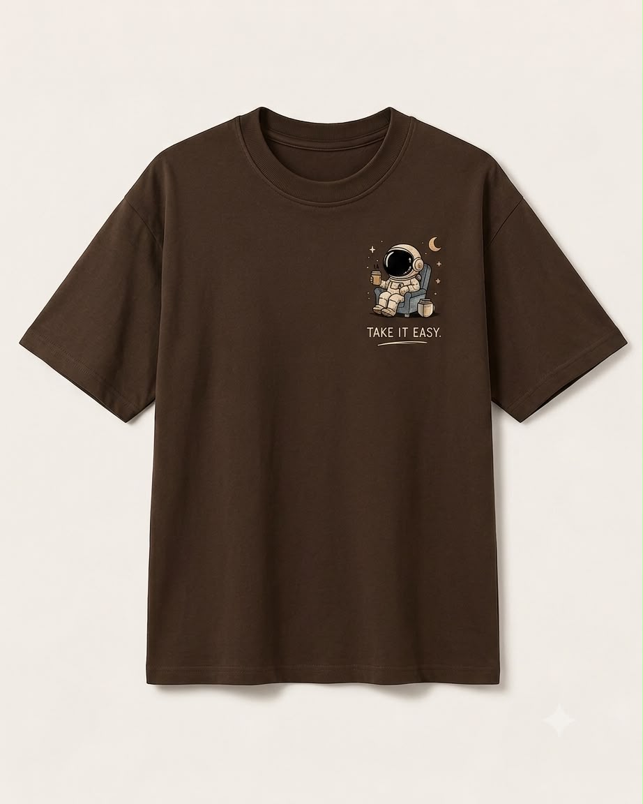 Take It Easy Astronaut Regular Tee