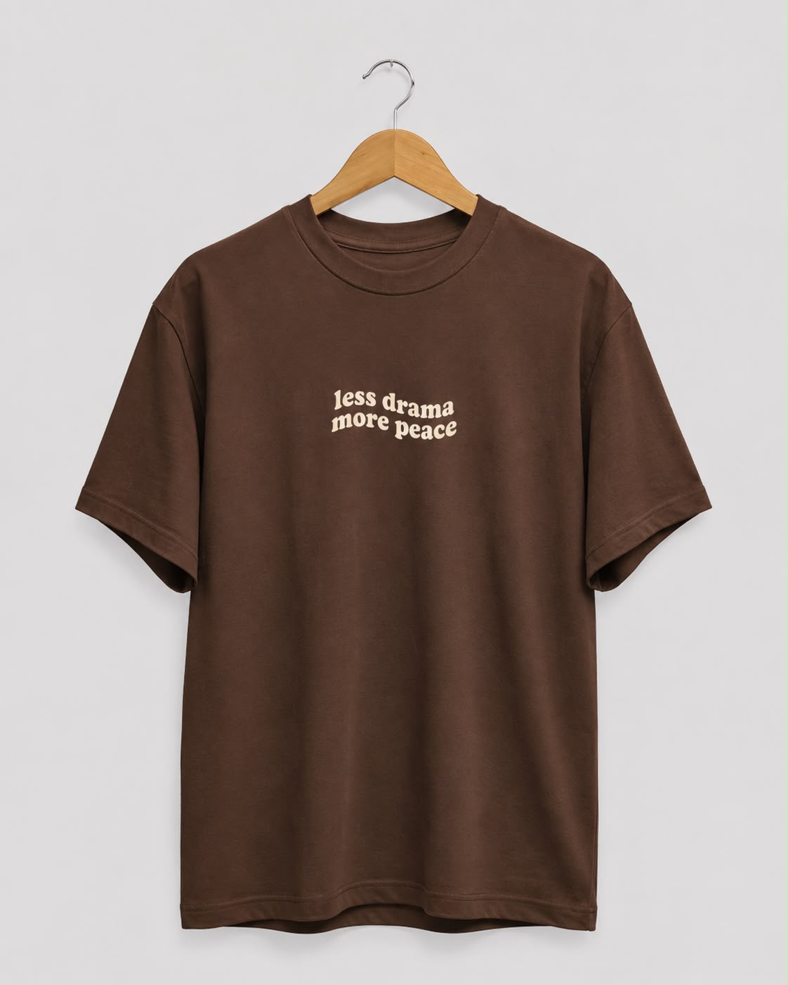 Less Drama More Peace Regular Tee