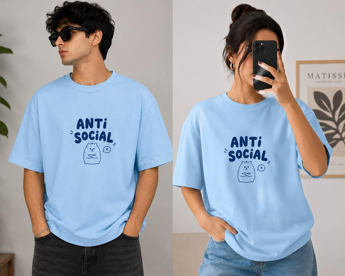 Anti Social Regular Fit T-Shirt