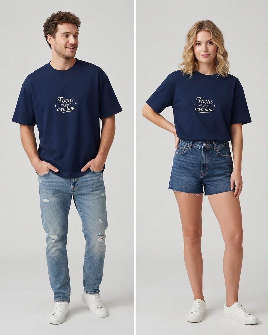 Focus On Your Own Lane Regular Tee