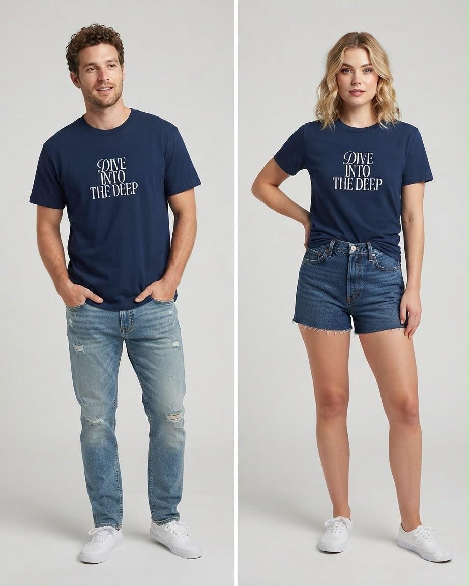 Dive Into The Deep Regular Tee