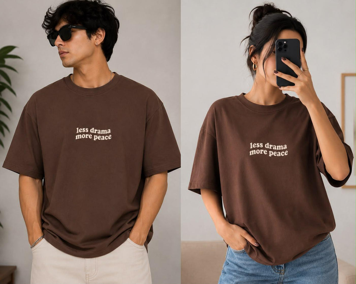 Less Drama More Peace Regular Tee