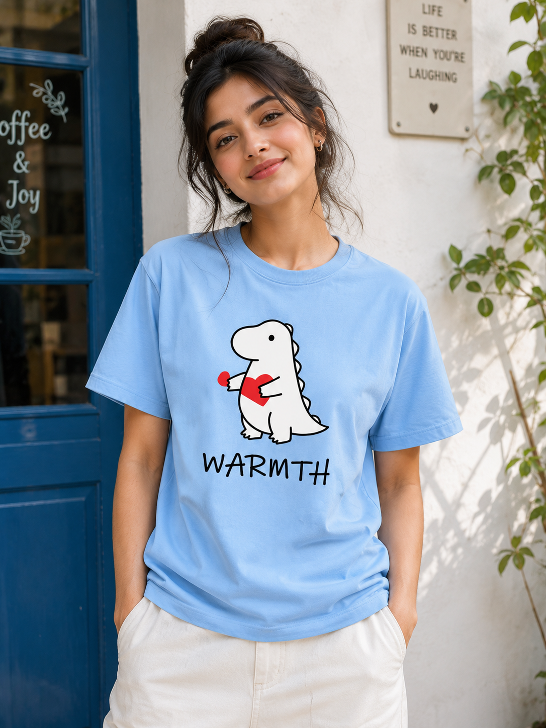 Warmth dinasour tee