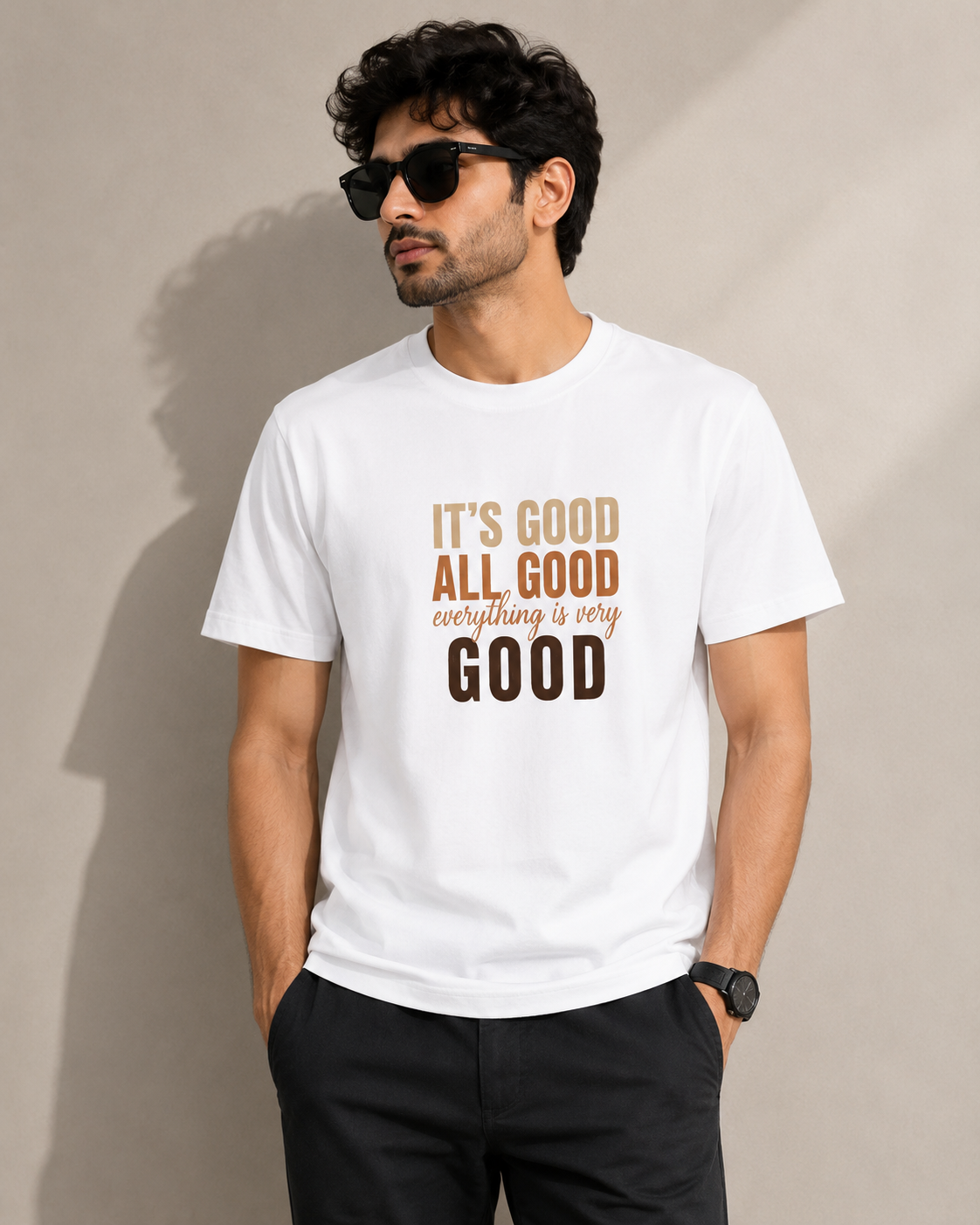 It's good All good