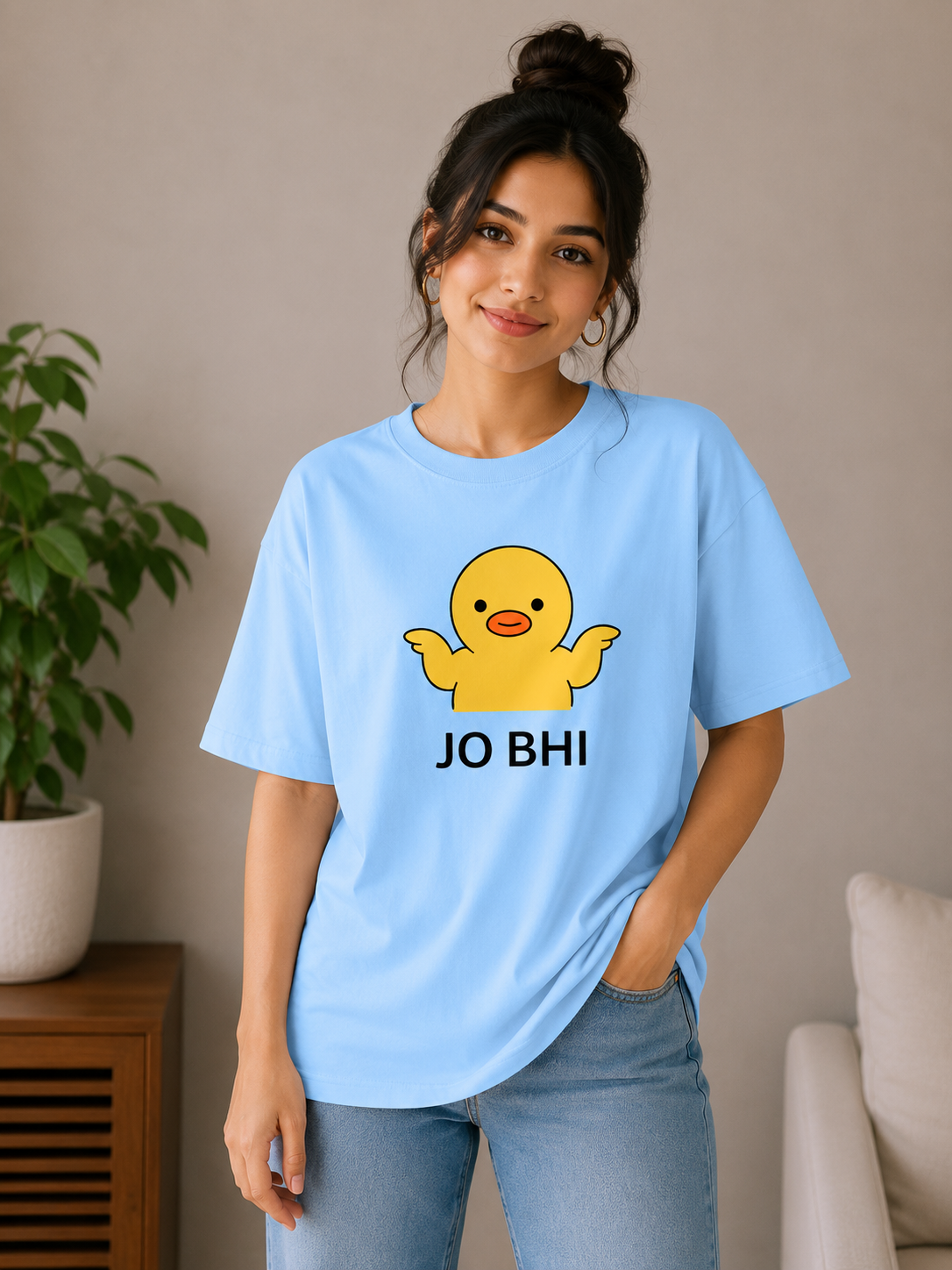 Jo Bhi Luxe Oversized Tee