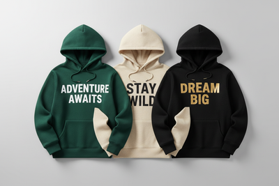3 Oversized Hoodies @ 999