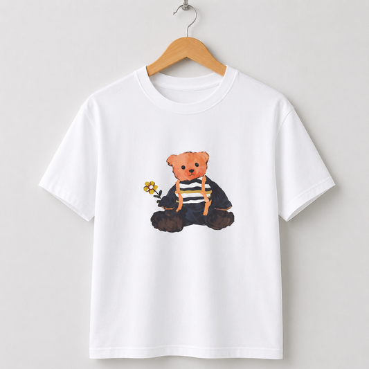 Teddy Bear Grey T-Shirt