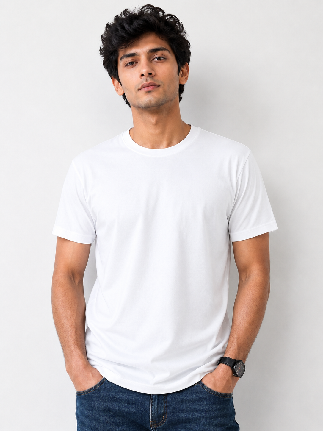 White Basic Tshirt