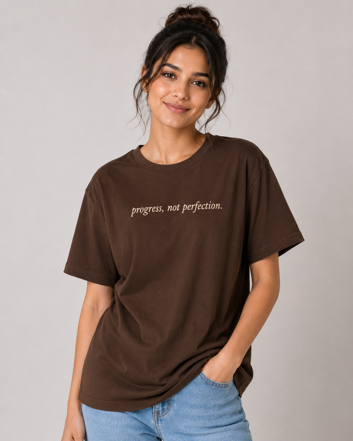 Progress, Not Perfection Regular Fit T-Shirt