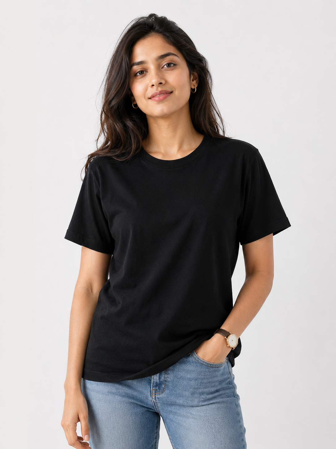 Black Basic Tshirt