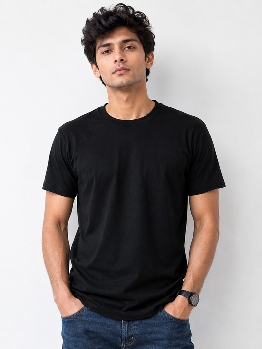 Black Basic Tshirt