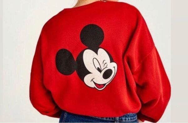 Mickey Crop Sweatshirt