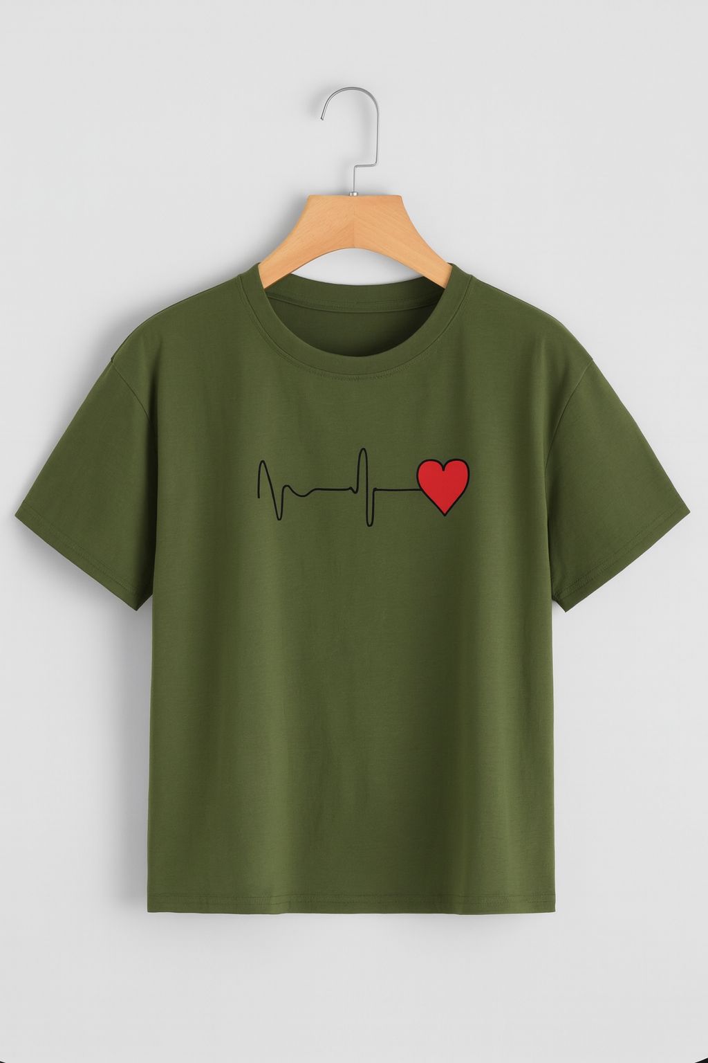 Heart rate tee