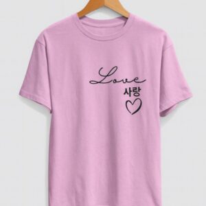 Lo china heart tee