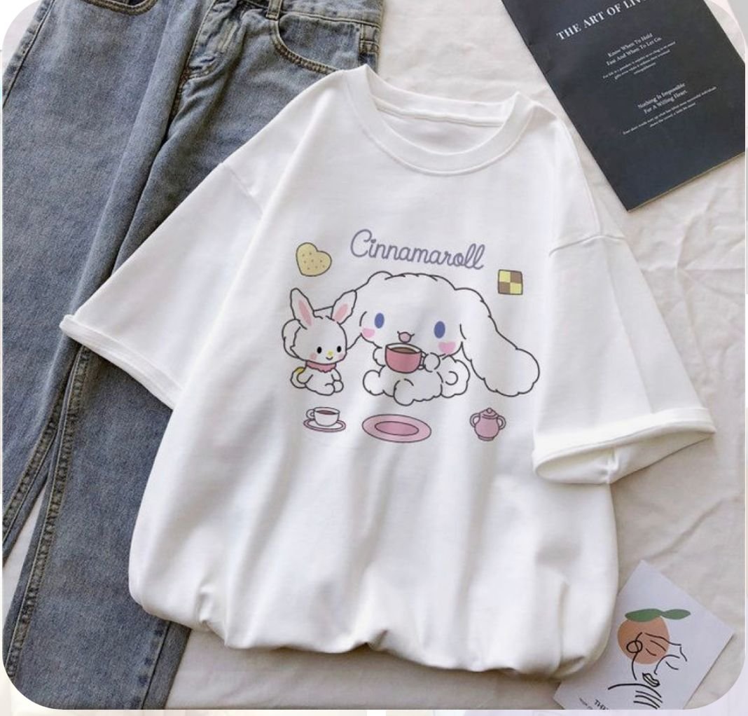 Cinnamaroll tee – GOLDEN GLITTER