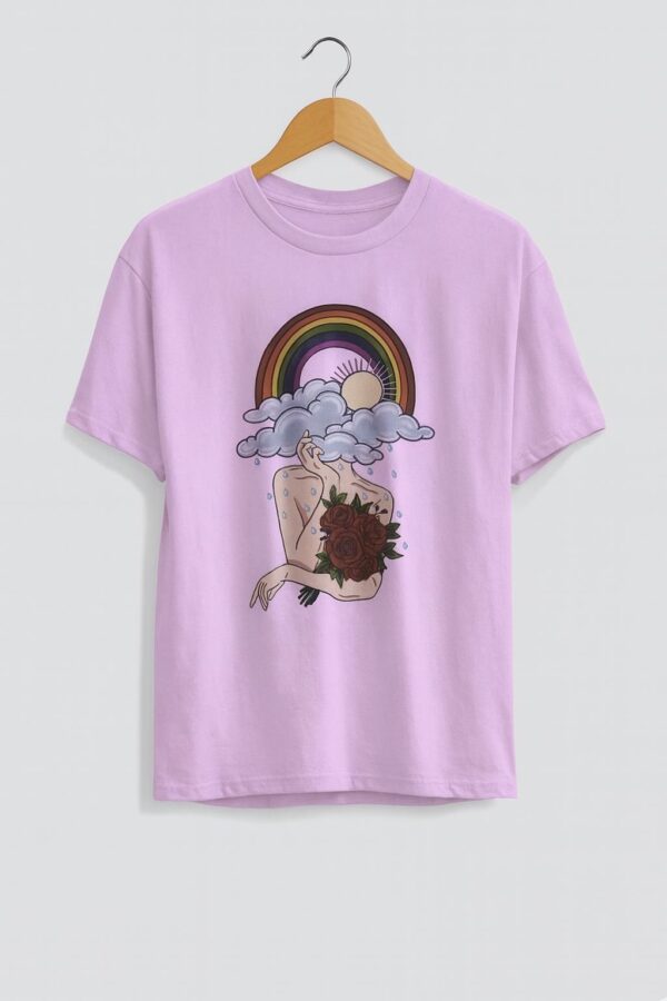 Cloud girl tee