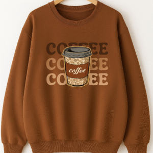 3 Coffee sweatshirt