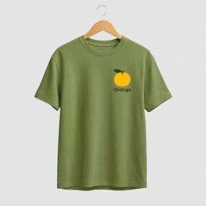 Orange tee