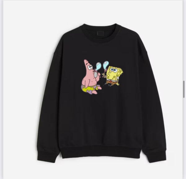 Two cartoon playing sweatshirt - Image 2