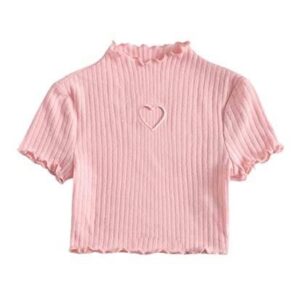 Heart Frill Top Half sleeves