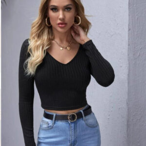 V neck Full Sleeves Top