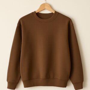 Brown Basic sweatshirt