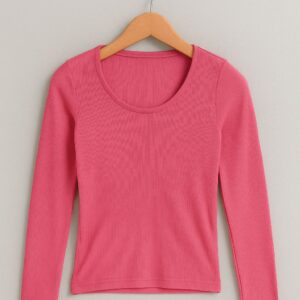 Round Neck Full Sleeves Top