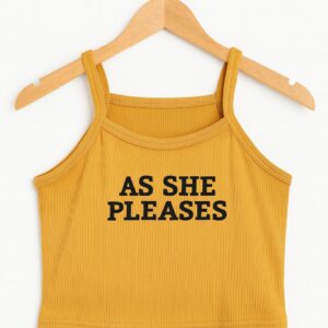 As she pleases camie