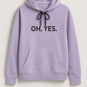 Oh Yes crop Hoodie