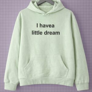 have a little dream crop hoodie