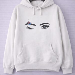 Eyelashes hoodie