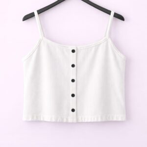 Camie button top
