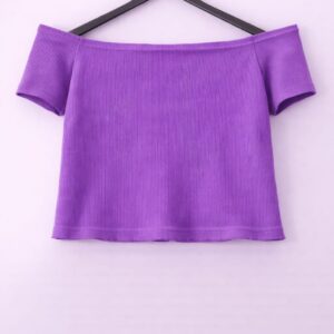Half sleeves off shoulder top