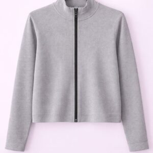 Zipper Rib Jacket