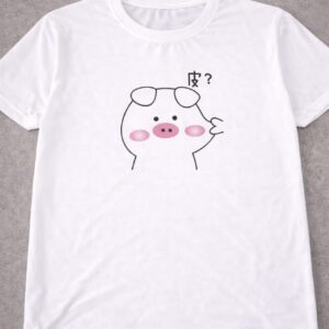 Pig cutie crop tee