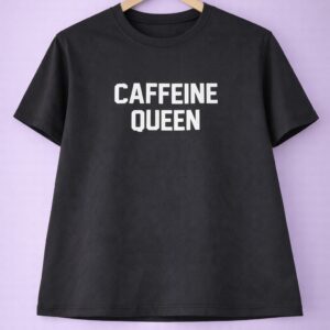 Caffeine queen crop tee