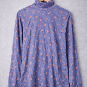 Women’s Printed High Neck Full Sleeve Top