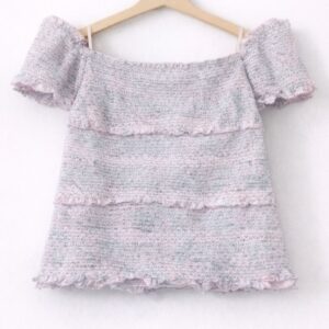 Girls Smocked Frill Top